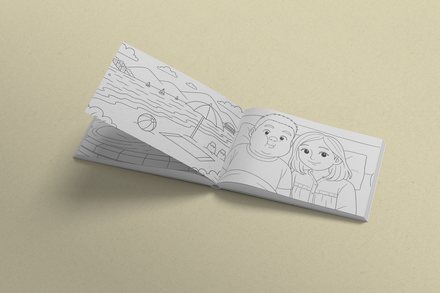 🎨 專屬於你的填色冊|Your Personalized Coloring Book