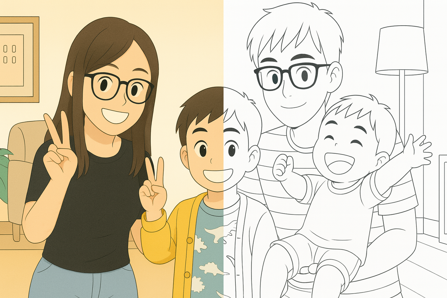 🎨 專屬於你的填色冊|Your Personalized Coloring Book