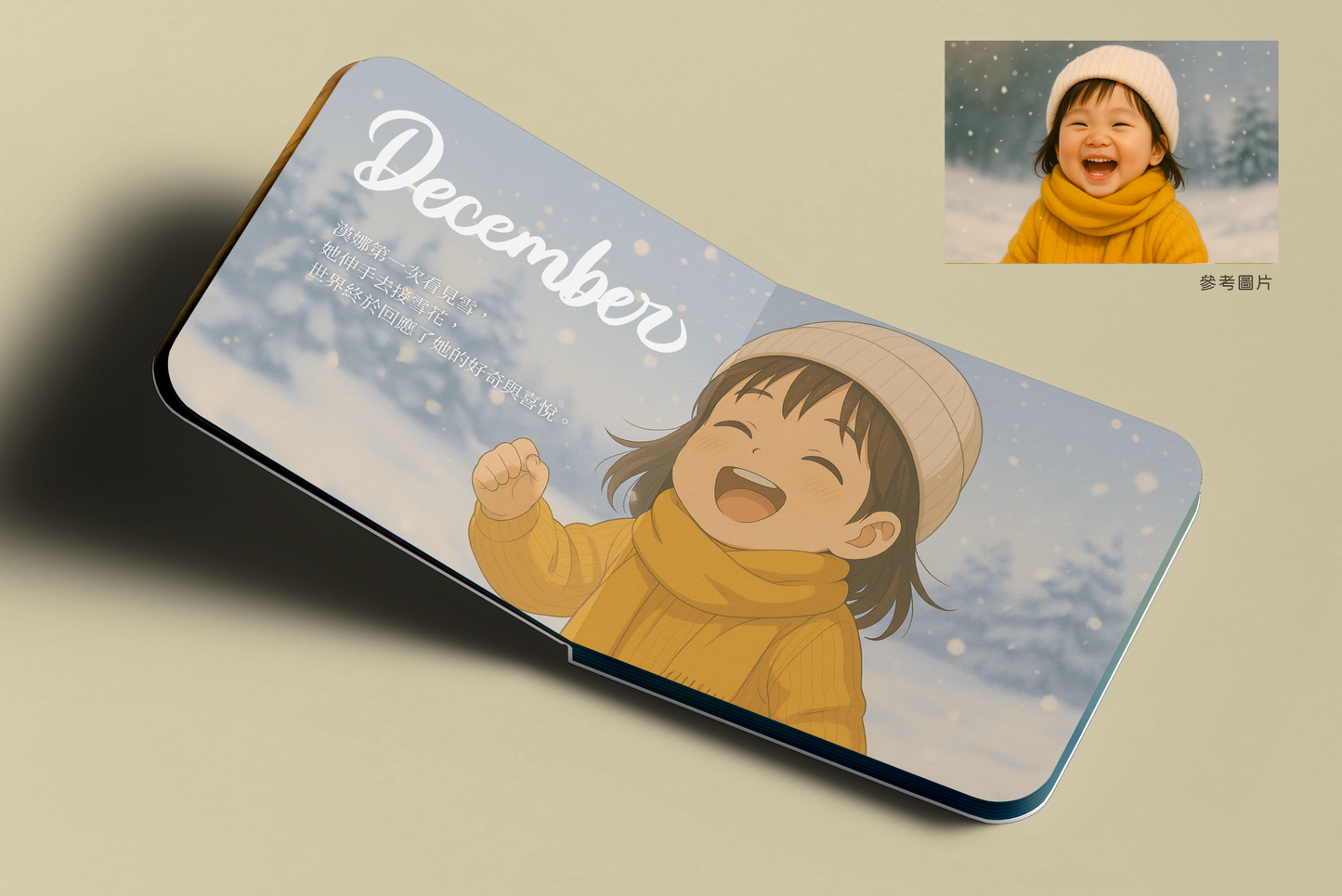 寶寶日記・我們的一年|12個月故事書|12 Months Story Book(26P)