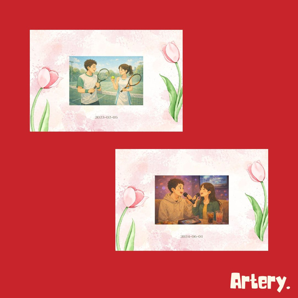 💌專屬紀念相冊 ｜Your Love Photo Album