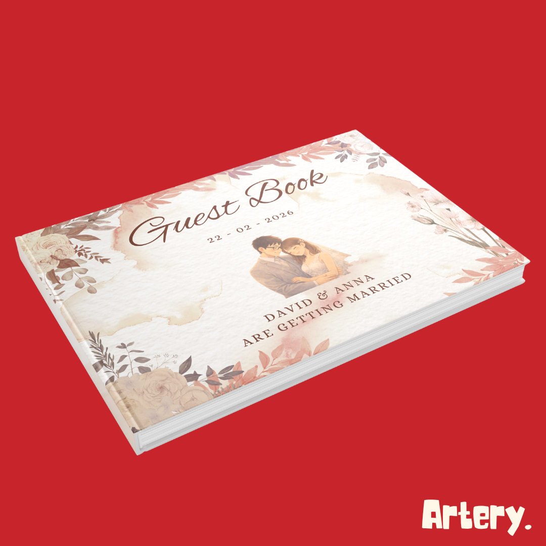 婚禮冊 Wedding Guestbook（可寫・可貼相）